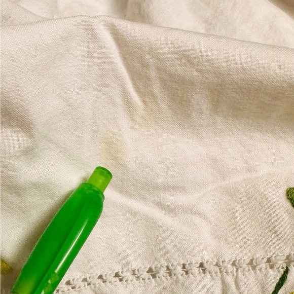 Willoughby Embroidered Floral 100% Cotton Keyhole Back Lined 3T White Dress - Picture 6 of 9